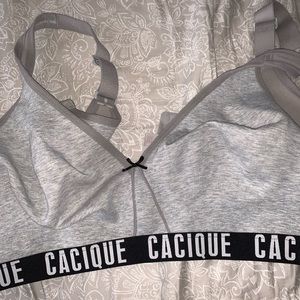 Cacique wire free bra